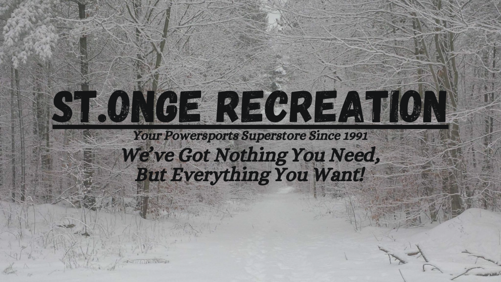 Welcome to St. Onge Recreation