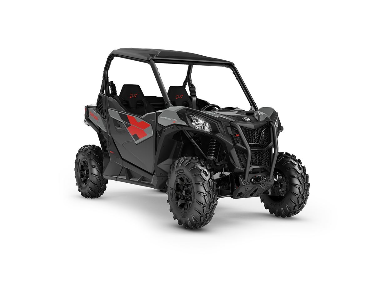 ORV MY27 SSV MAV TRAIL X 1000 GRANITE GREY 0007FVD00 STUDIO 3300x2550 34F NA